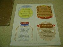 Magnetized Cooking Measurement Charts (4 Different Ones) in Kingwood, Texas